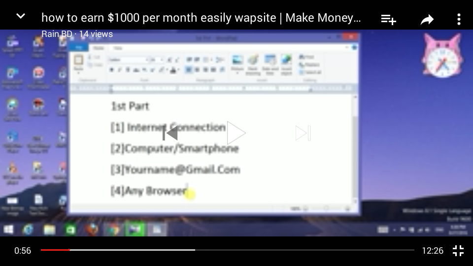 how to make money with my wapka site