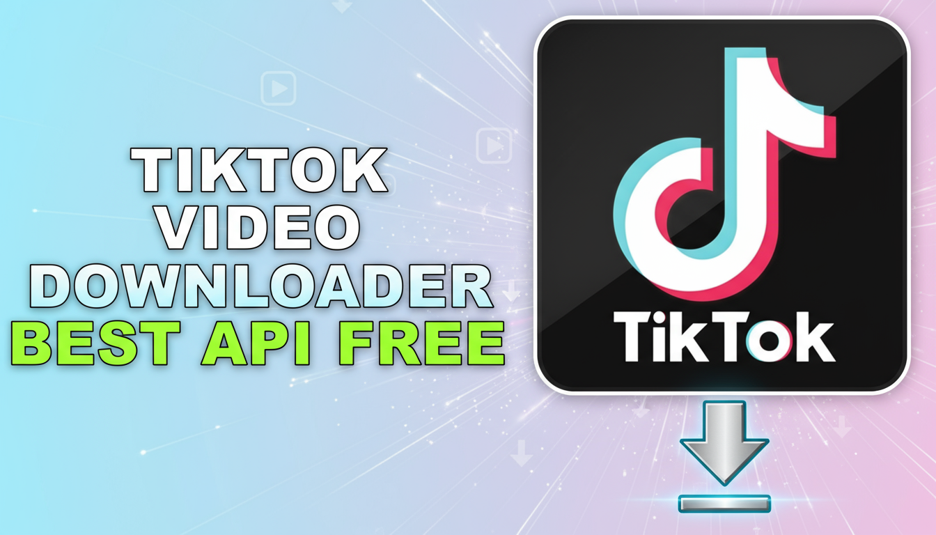Tiktok Video Downloader এর জন্য সবথেকে বেস্ট api!  একদম ফ্রীতে + আনলিমিডেট সময়ের জন্য! [Unlimited calls]