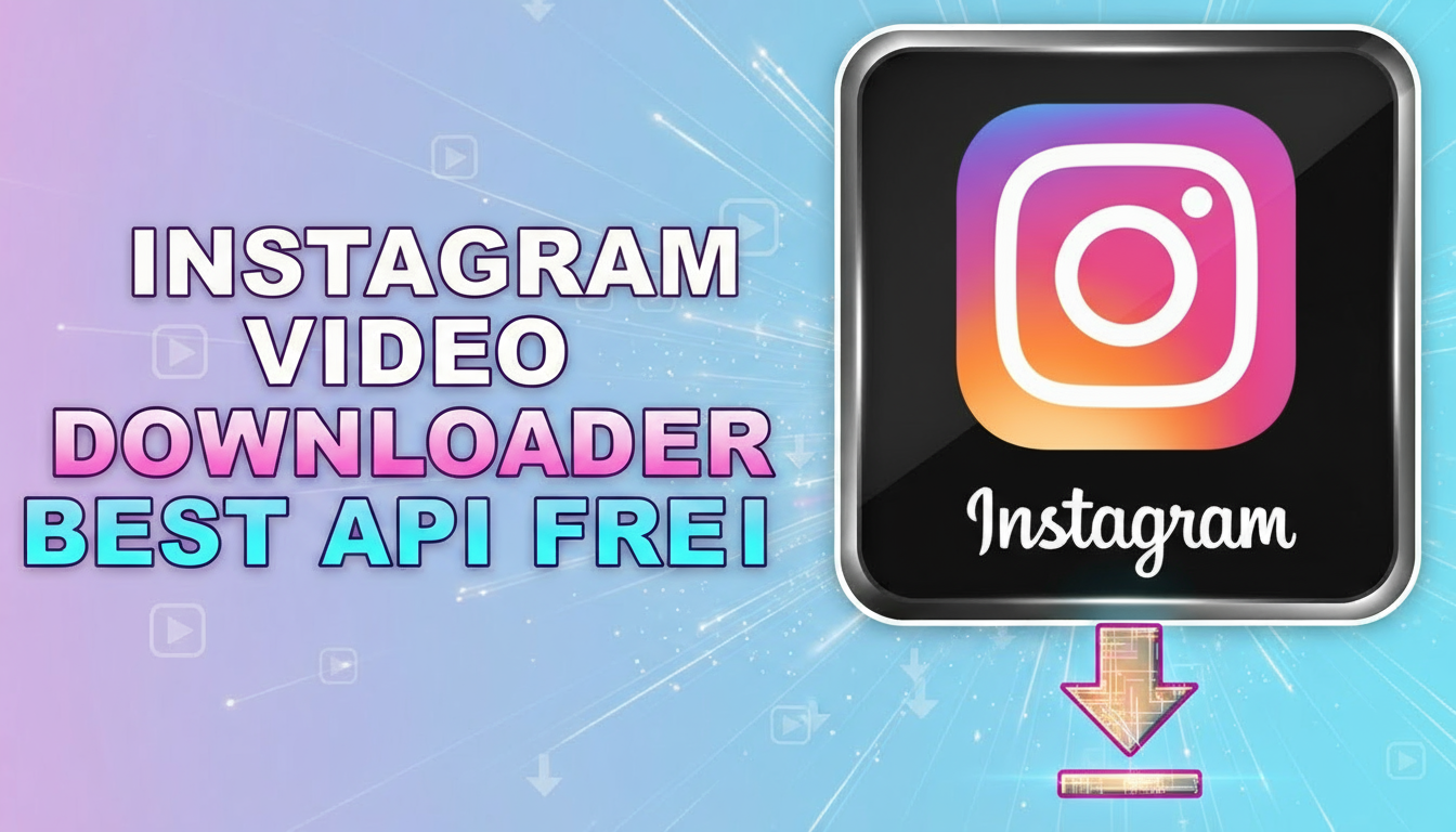 Instagram Video Downloader এর জন্য সবথেকে বেস্ট api!  একদম ফ্রীতে + আনলিমিডেট সময়ের জন্য! [Unlimited calls]