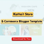 Kathait Store E-commerce Blogger Template