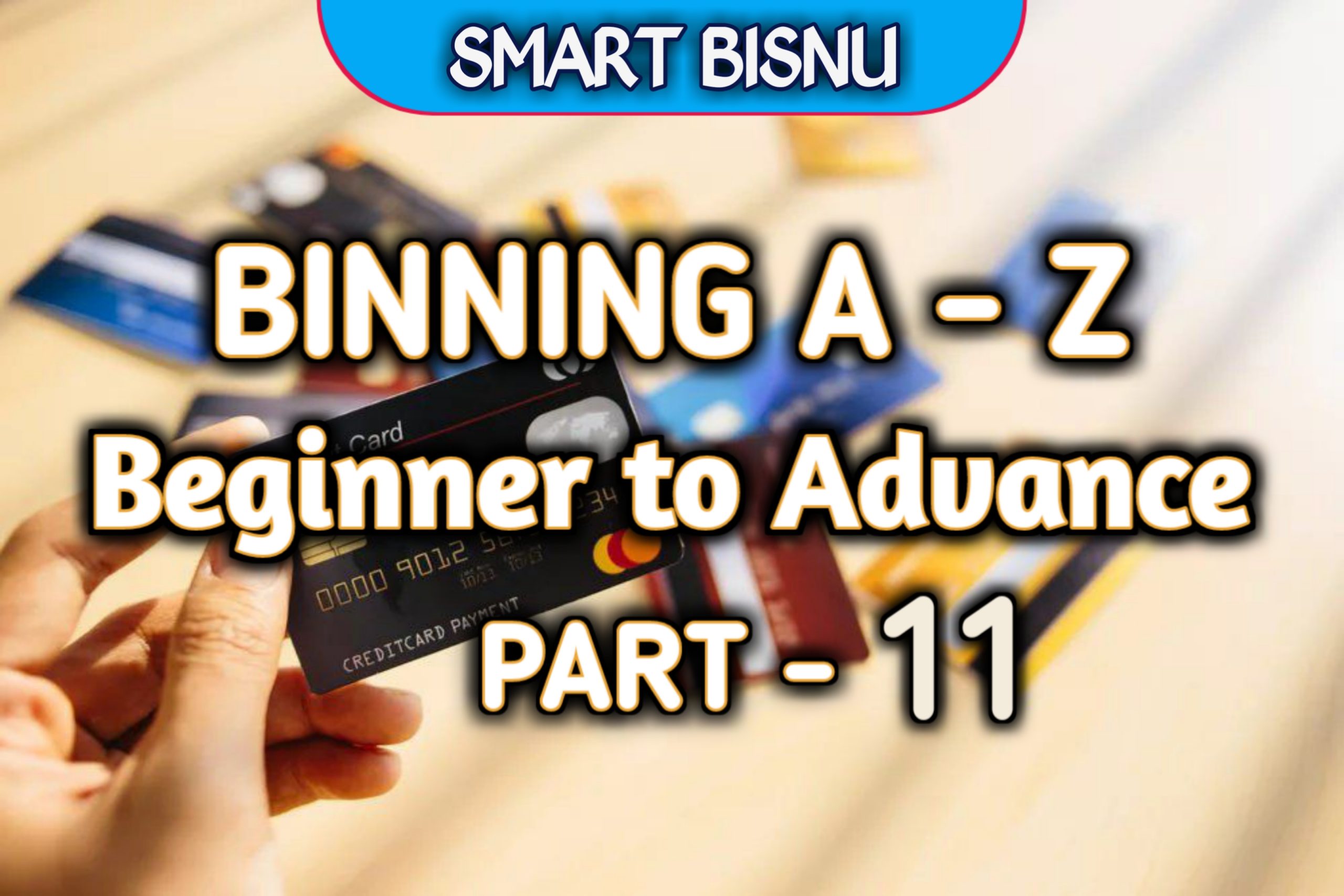Binning শিখুন A-Z [ Beginner to Advance ] Part – 11 [ What is Bug Bin [ Bug Cnn , Cvv & Bug Charge Bin ]