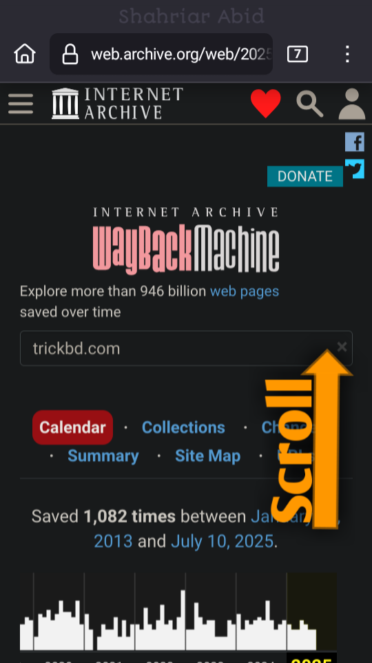 Scroll Down