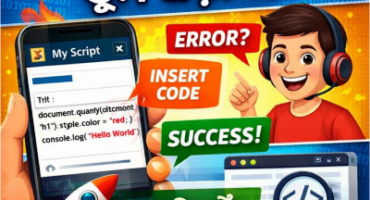 JavaScript শেখার সবচেয়ে Smart Way: Laptop ছাড়াই Practice করুন, Mobile দিয়েই Real Website এ Script Test করুন