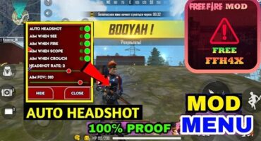 FreeFire Latest ModMenu Autokill Hack / Esp and Other’s 100% working