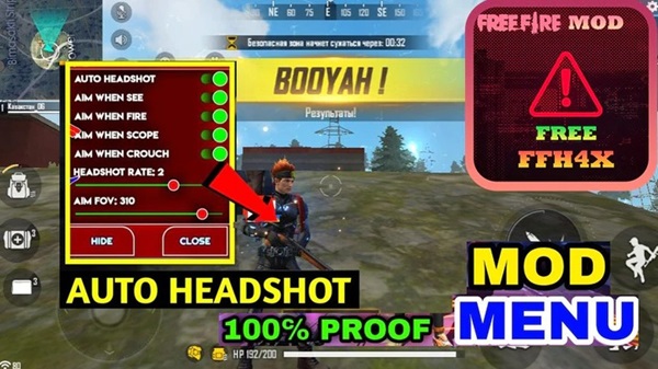 FreeFire Latest ModMenu Autokill Hack / Esp and Other’s 100% working