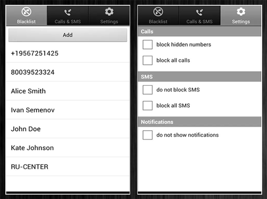 ব্লক করুন unwanted কল,Sms,সহজে Calls Blacklist Pro দিয়ে। Best Call Block App