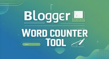 কিভাবে ব্লগারে Word Counter টুল তৈরি করবেন?