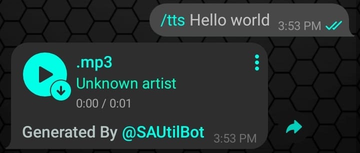 Text to Speech