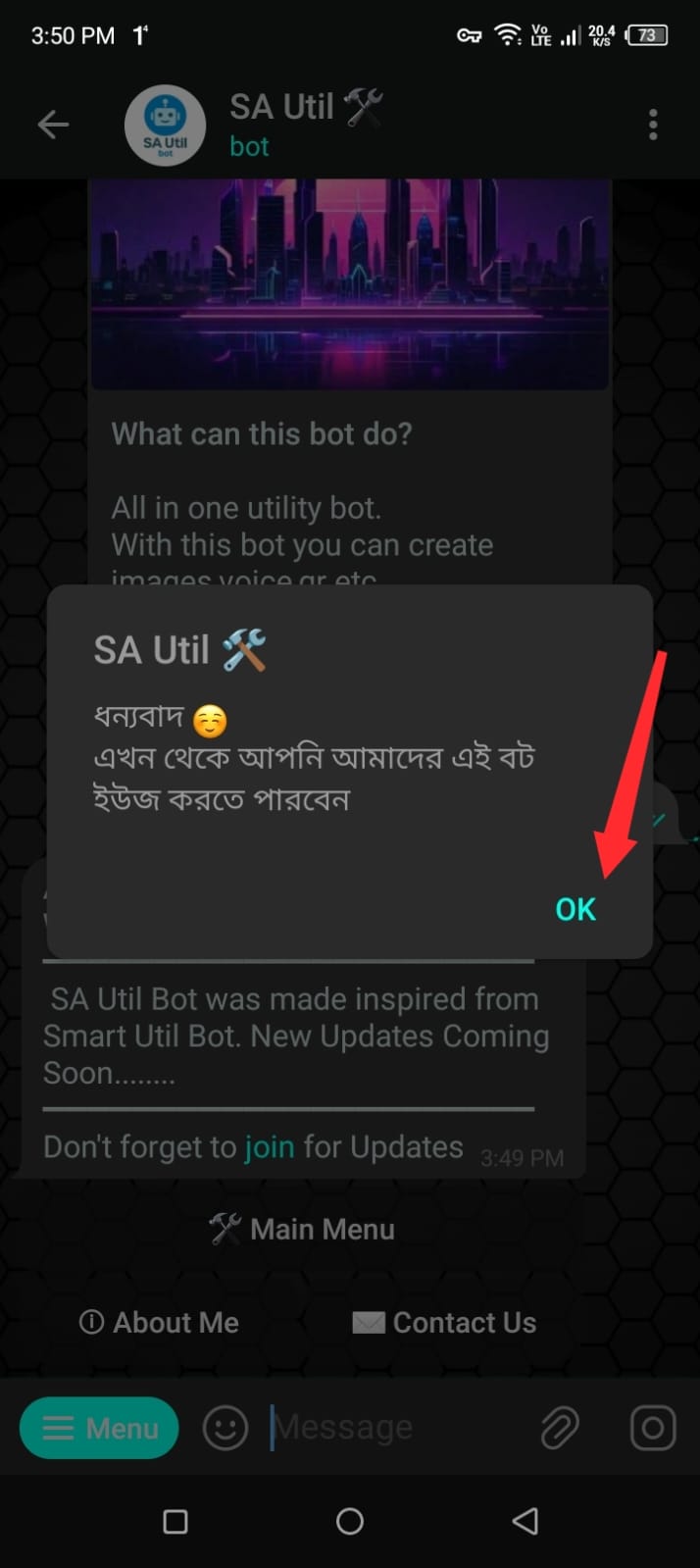 You can use our bot