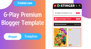 Premium G-play Blogger Template v3.4.3 ফ্রীতে ডাউনলোড করুন। [Blogger]