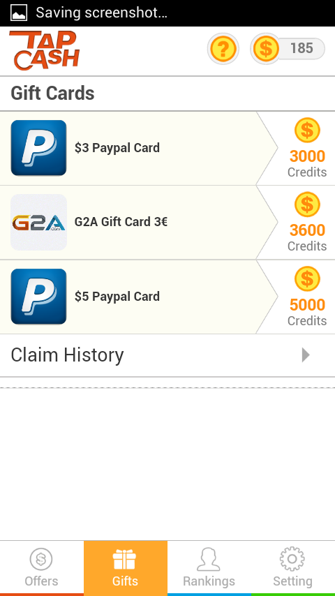 Tap cash Rewards Earn Daily 2-4 dollar