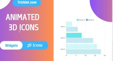 আপনার ওয়েবসাইটের জন্য 3D Social Icons এর Html কোড নিয়ে নিন।