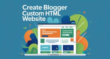 Blogger এ কিভাবে কাস্টম HTML ওয়েবসাইট তৈরি করবেন?