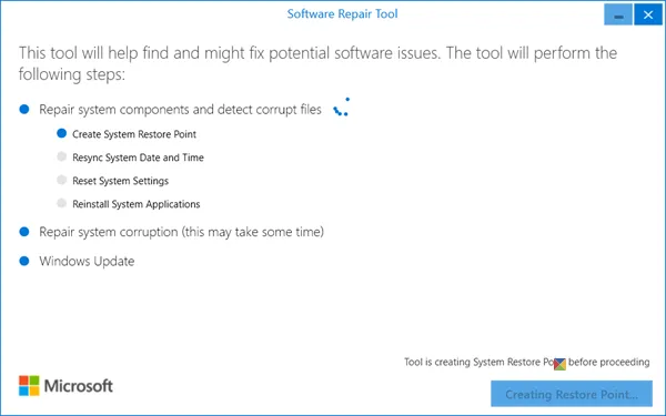 Windows 10 এর সমস্যা সমাধান করার জন্য নিয়ে নিন Software Repair Tool