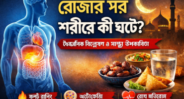 রোজার মাসে রোজা রাখার পর শরীরে কী ঘটে? বৈজ্ঞানিক বিশ্লেষণ ও স্বাস্থ্য উপকারিতা!