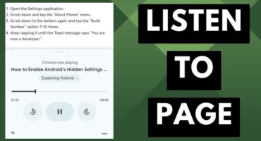 Chrome এর নতুন ফিচার! এখন যেকোনো Articles Voice এ শুনতে পারবেন! [Listen on this page] 🔥