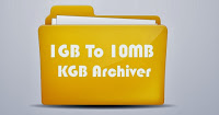 1 GB’র ফাইলকে মাত্র 10 mb বানিয়ে ফেলুন ! (with KGB Archiver) With Screenshot