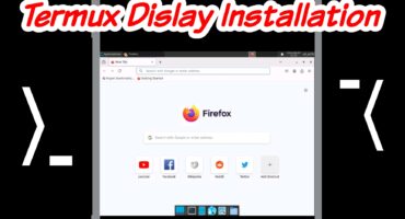 Termux এ ইন্সটল করুন Firefox ডিসপ্লে ম্যানেজার ব্যবহার করে।