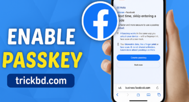 Facebook এ পাসওয়ার্ড ছাড়াই এখন Fingerprint দিয়ে লগইন করুন! Passkey সেটআপ!