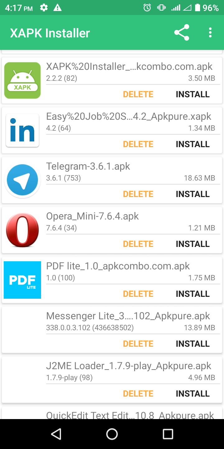 Installa l'app xapk sul tuo telefono Android molto facilmente