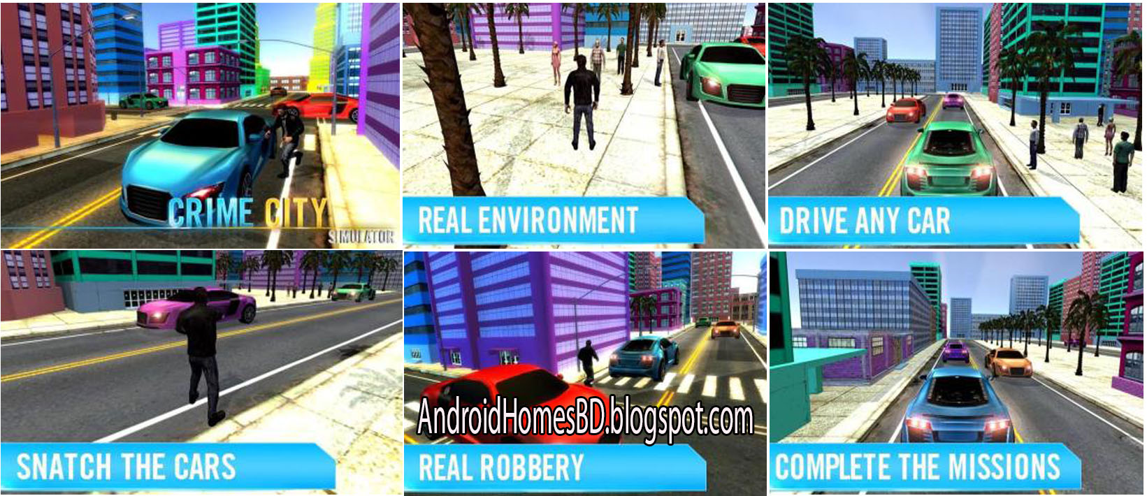 আপনার এন্ডোয়েড মোবাইলে খেলুন Grand theft auto মত একটা গেইম”San Andreas Crime City Sim 3D”।মেগাবাইট আপনার সাধ্যের মধ্যে।