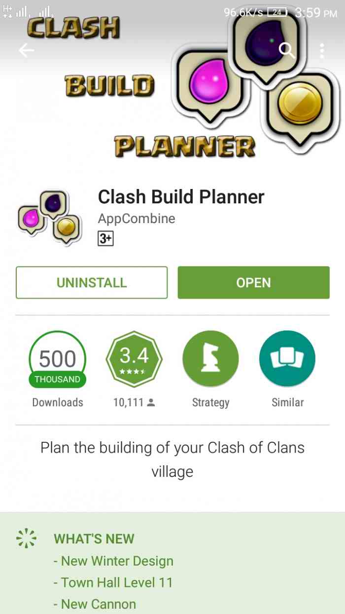 Clash of Clane এর Player দের জন্য নিয়ে এলাম Builder planner app। এখন থেকে সকল সময় ও খরচের পরিমানের হিসাব করতে পারবেন