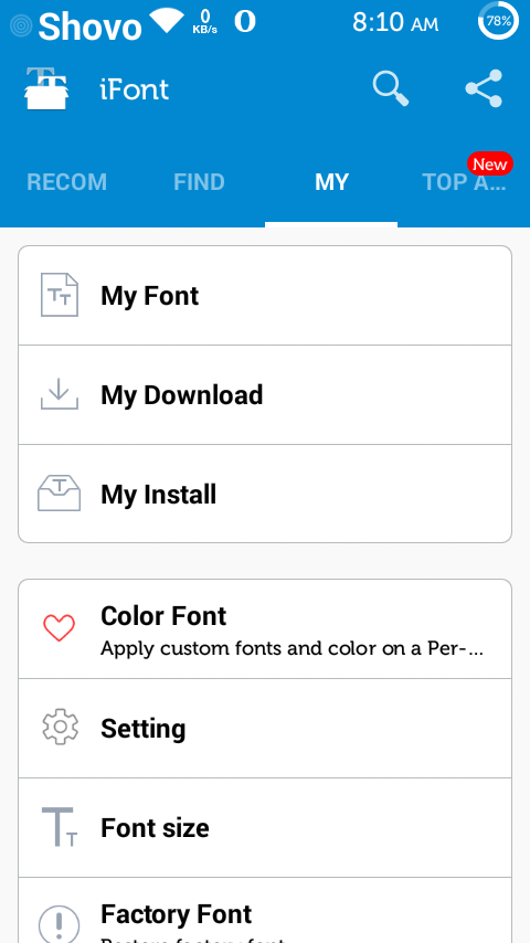 [Root]  আপনার Android ফোনের System font কে পরিবর্তন করুন খুব সহজে। একেক app এর জন্য ভিন্ন ভিন্ন font & color ব্যবহার করুন By Shovo