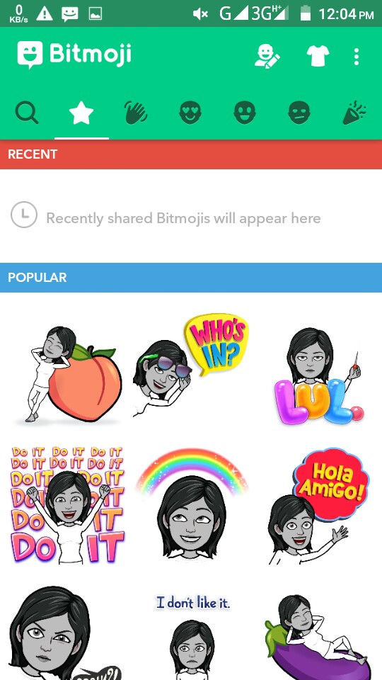 how to get bitmoji for text on mac
