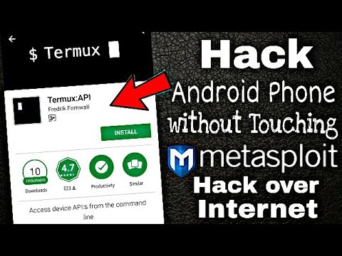 Hack any android phone ? without touching.. | metasploit.. |Termux [Without Root]