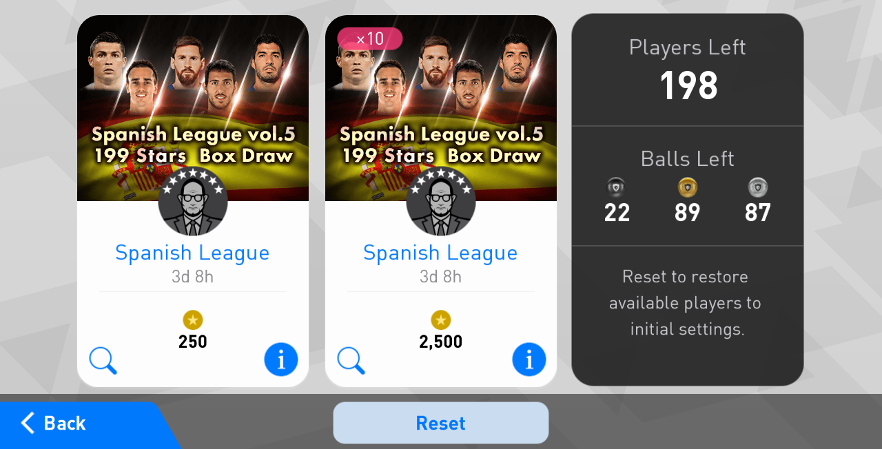 PES mobile 2018 Black Ball.