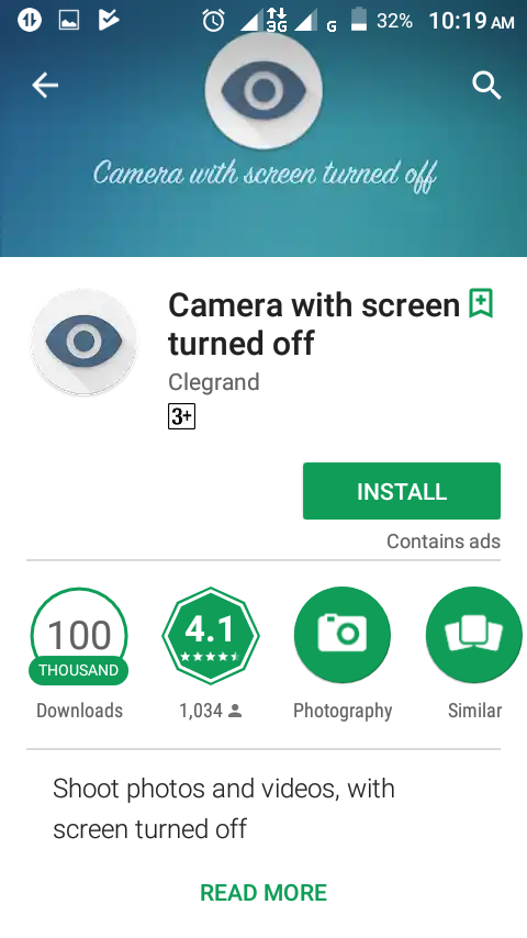 Record video when your mobile screen is off.( No root )