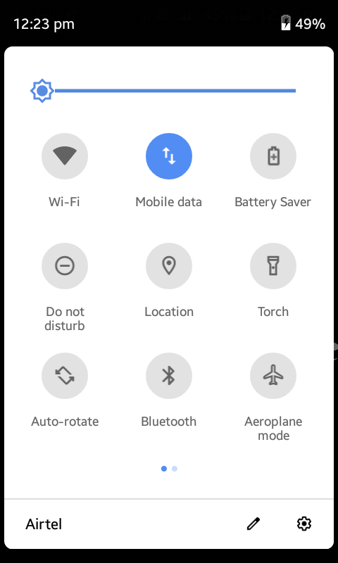 আপনার মোবাইলের নোটিফিকেশন প্যানেল কে করে নিন Android P এর মতো মাত্র ২ এম্বির একটি অ্যাপ দিয়ে।