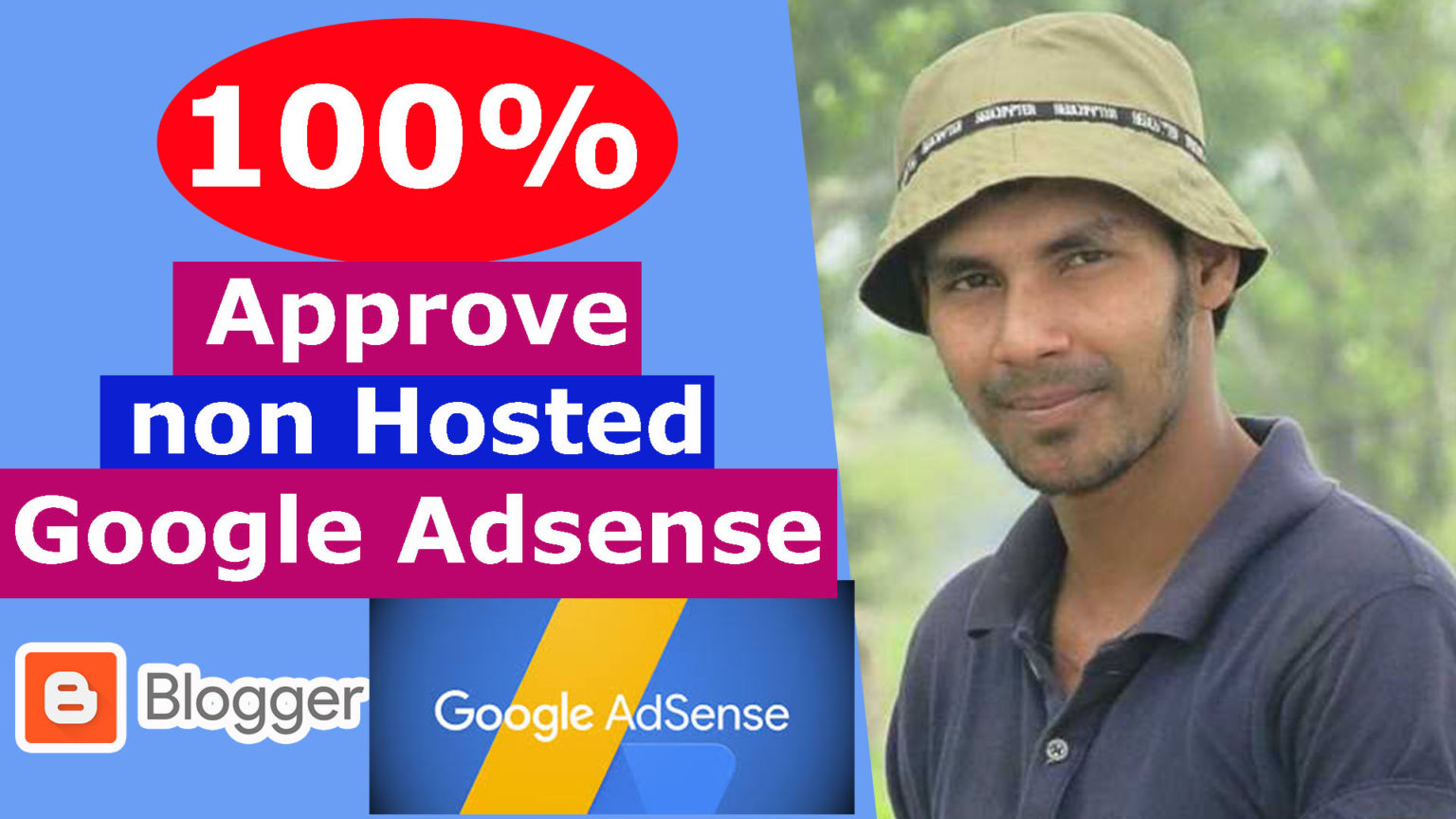 ব্লগ বা ওয়েব সাইটে Google Adsense দিয়ে ইনকাম করুন আজ থেকেই 100% Approve Non Hosted google adsense