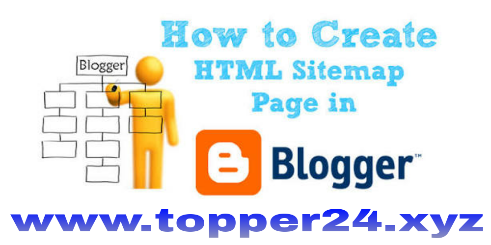 সিম্পল Blogger Html Sitemap Page কোড