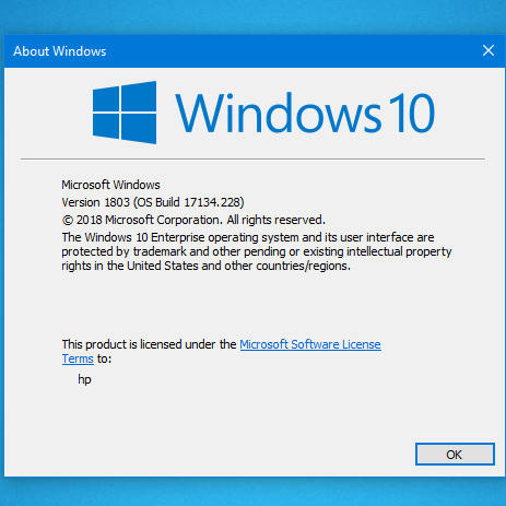 Windows 10 V_1803(OS Build 17134.228) এর freezing problem solve.