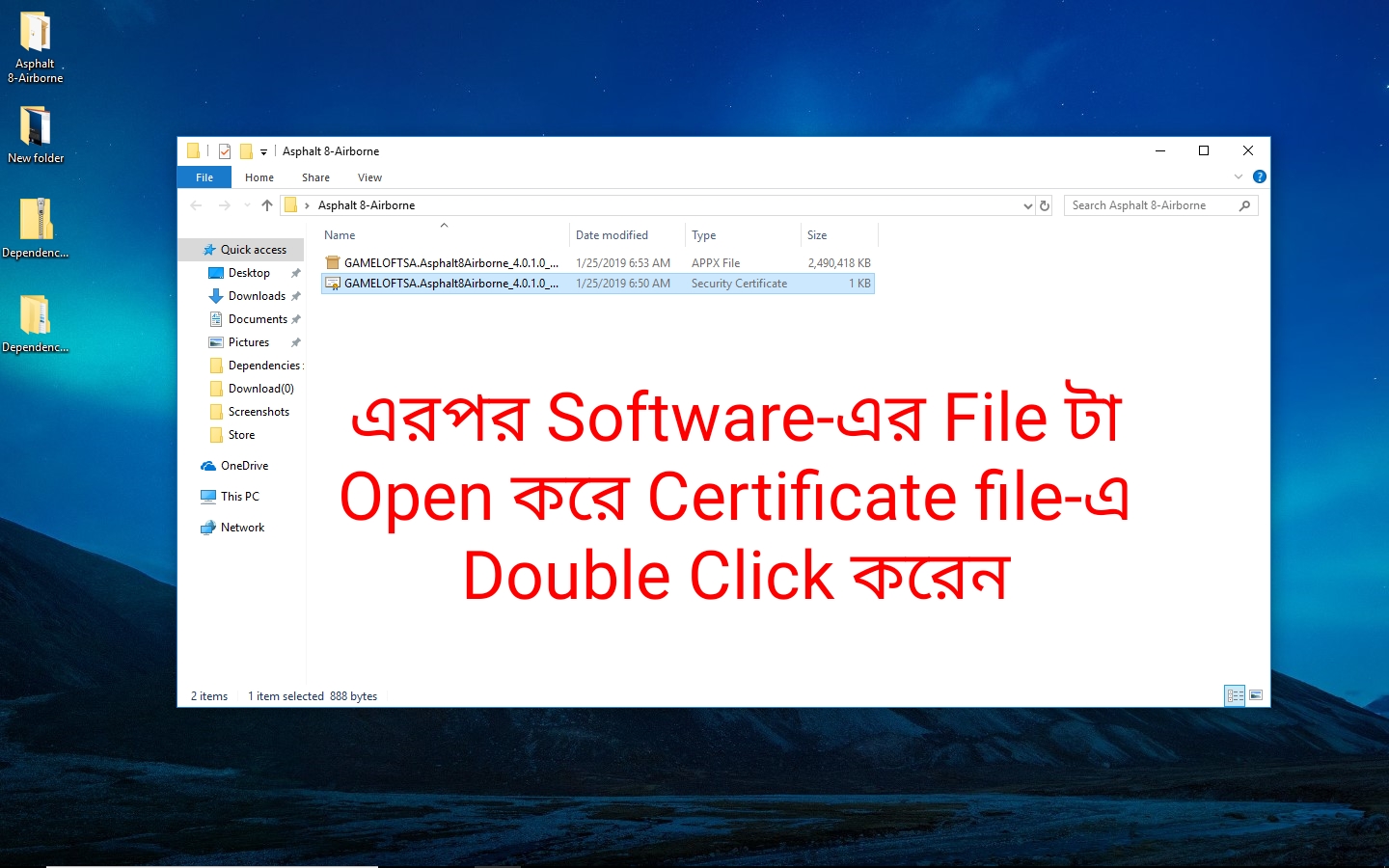 How to open appxbundle file on windows 8.1