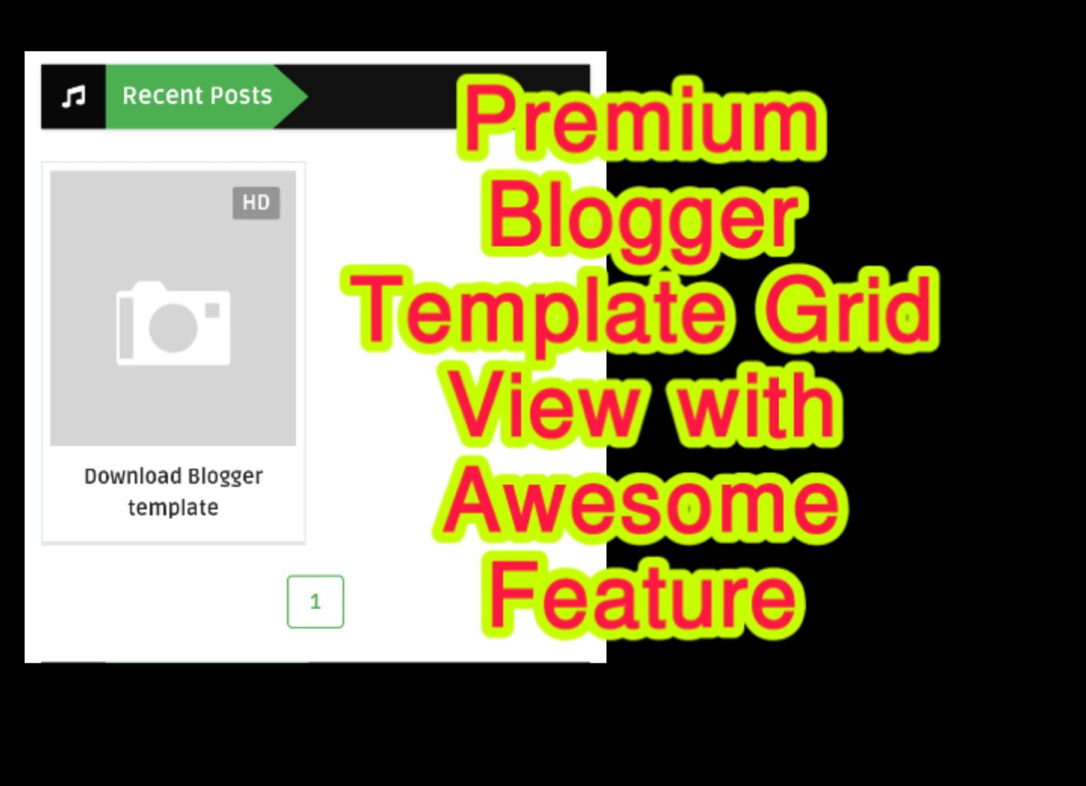 Premium Grid view Blogger Template  পছন্দ সবার হবেই।