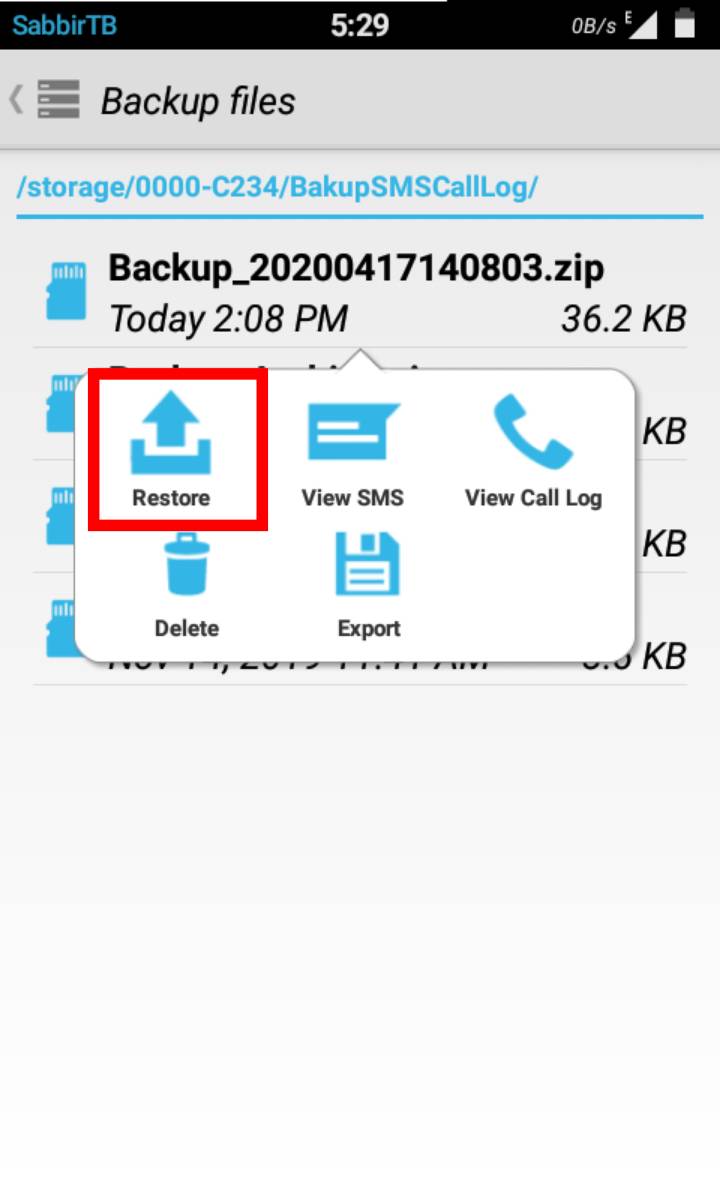 call log & sms backup-stbdroidtech.xyz