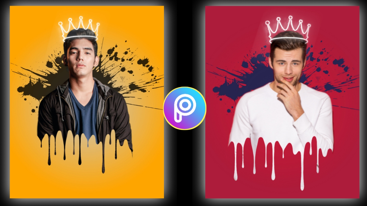 Picsart দারুন ফটো ইডিট। Dripping Effect Editing Picsart|