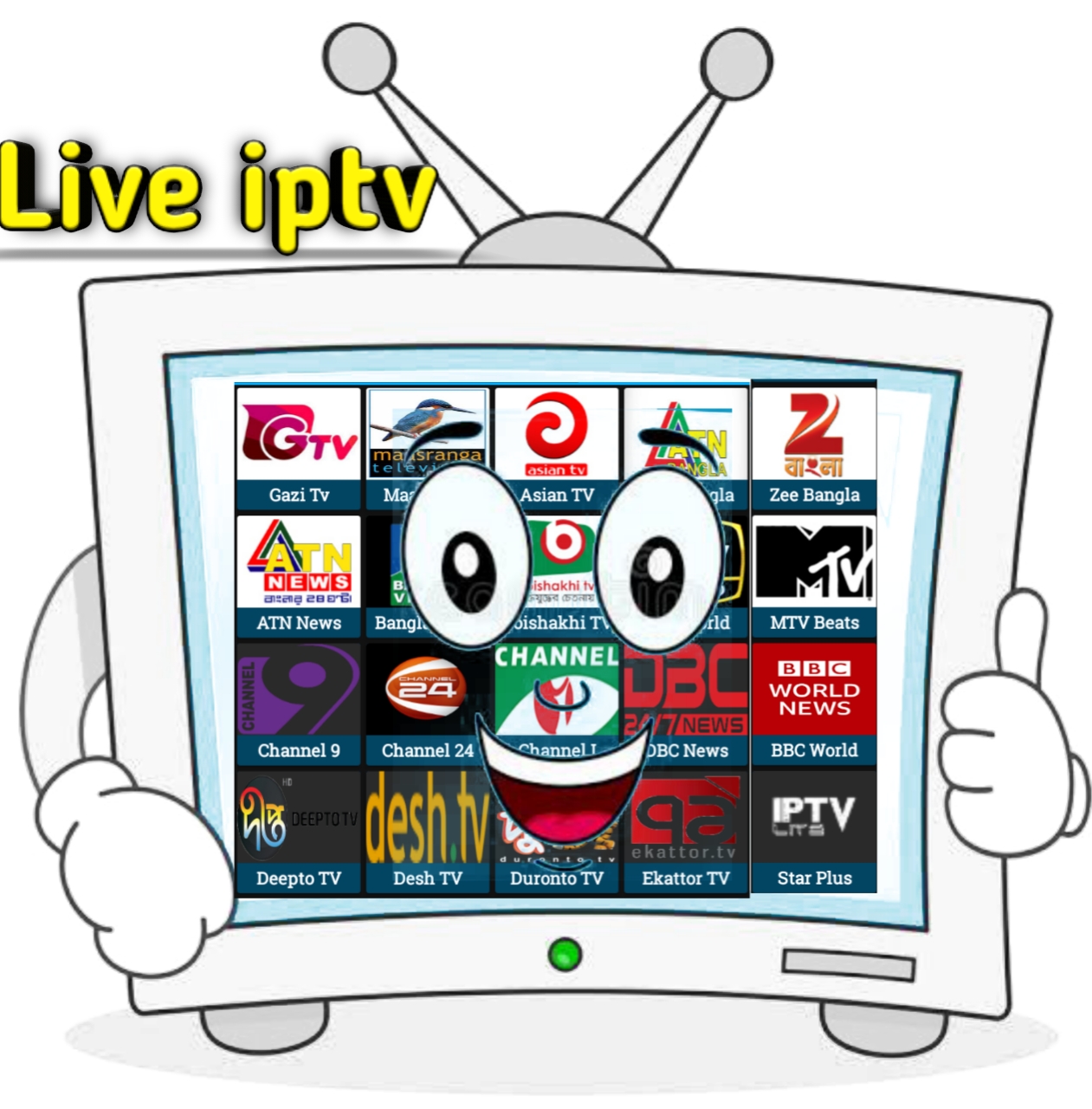 ♨️এবার নিজেই তৈরি করুন iptv playlist. আর ফ্রী তে live tv দেখুন android, tv বা pc তে।?