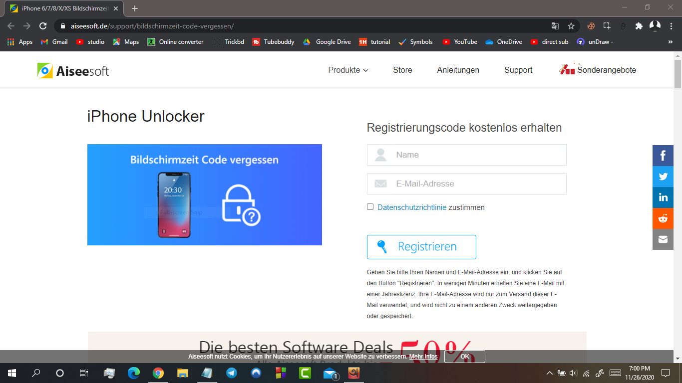 Aiseesoft iPhone Unlocker 2.0.12 download the new version for android