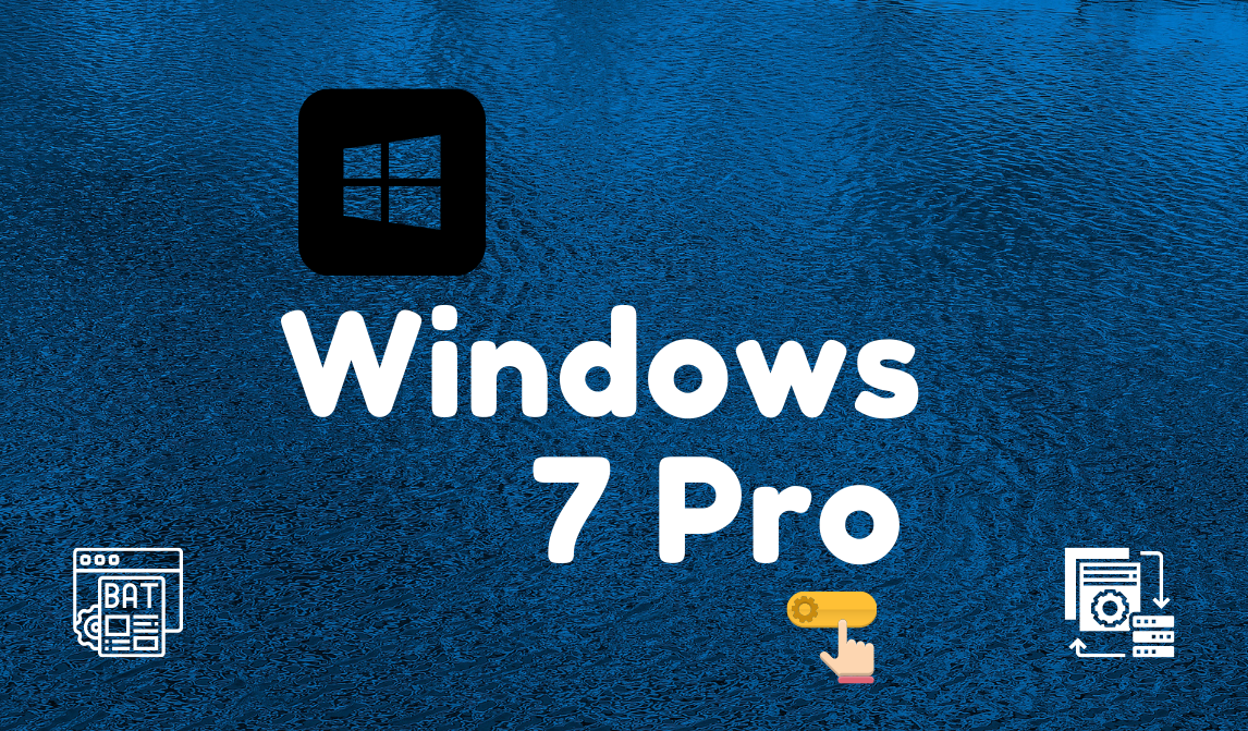 Windows 7 pro Activator Batch file এর সাহায্যে [Notepad Required Only]
