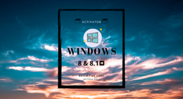 Windows 8 & 8.1  Activator Batch file এর সাহায্যে [Notepad Required Only]