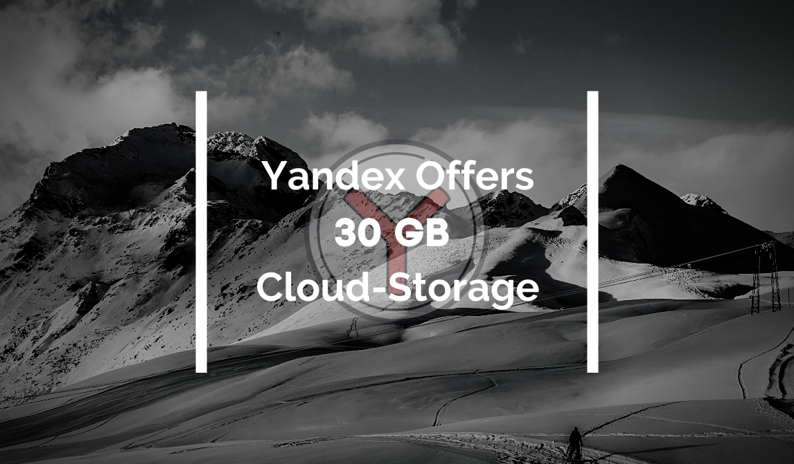 Yandex.disk দিচ্ছে 30GB Cloud Storage ফ্রিতেই For Limited Time