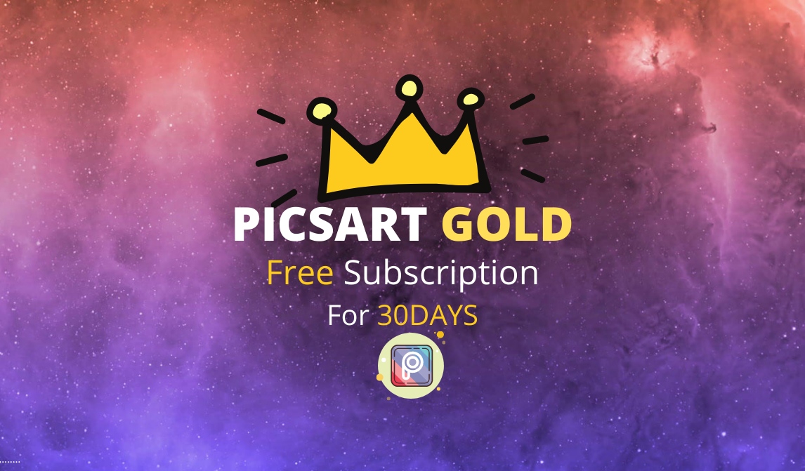 Picsart Gold? Account 30 দিনের জন্য Free Subscription Method