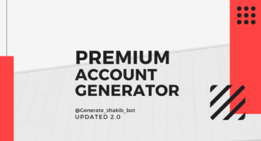 Account Generator 2.0, প্রিমিয়াম অ্যাকাউন্ট Generate করুন ফ্রিতেই