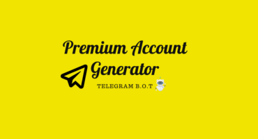 Introducing A Telegram B.O.T, যা বিভিন্ন Premium Account Generate করতে পারে