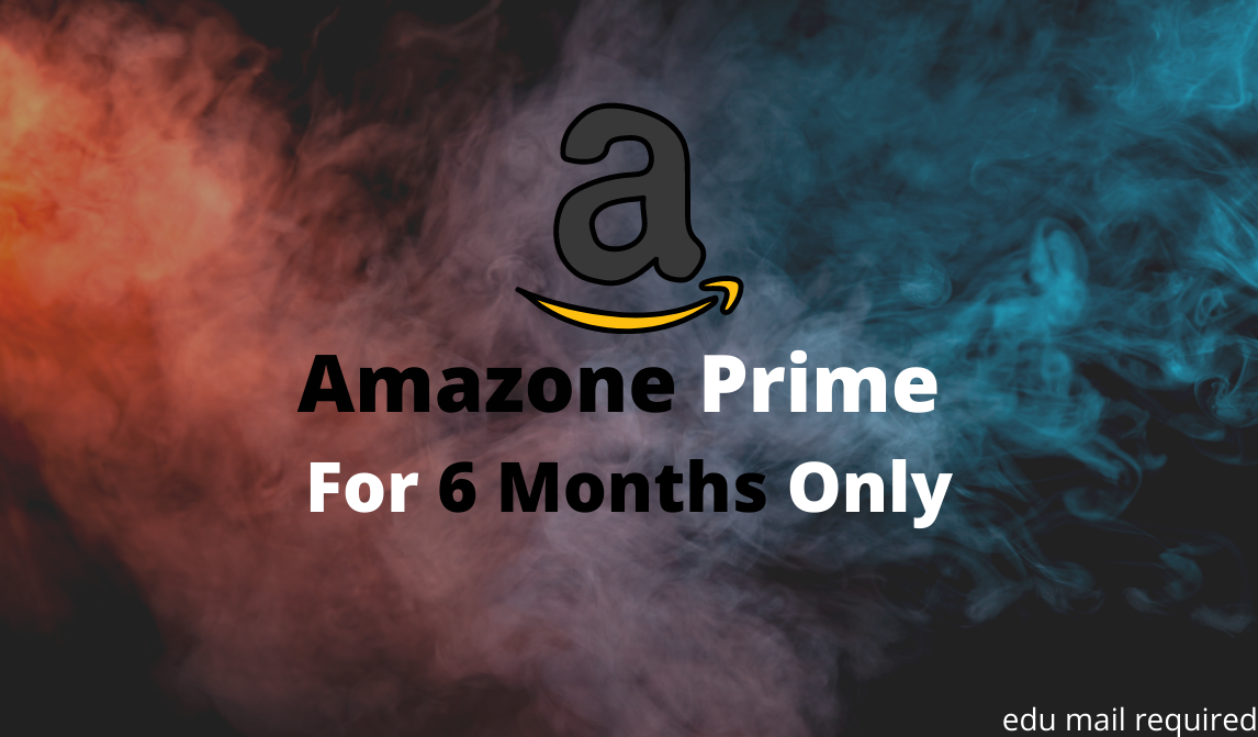 Amazon Prime 6 মাসের জন্য ফ্রি (Edu mail Required)