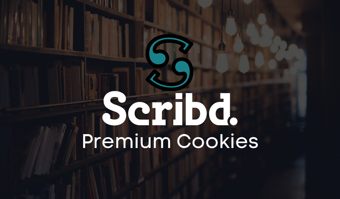 Scribd Premium Cookies, 24 April পর্যন্ত Subscription