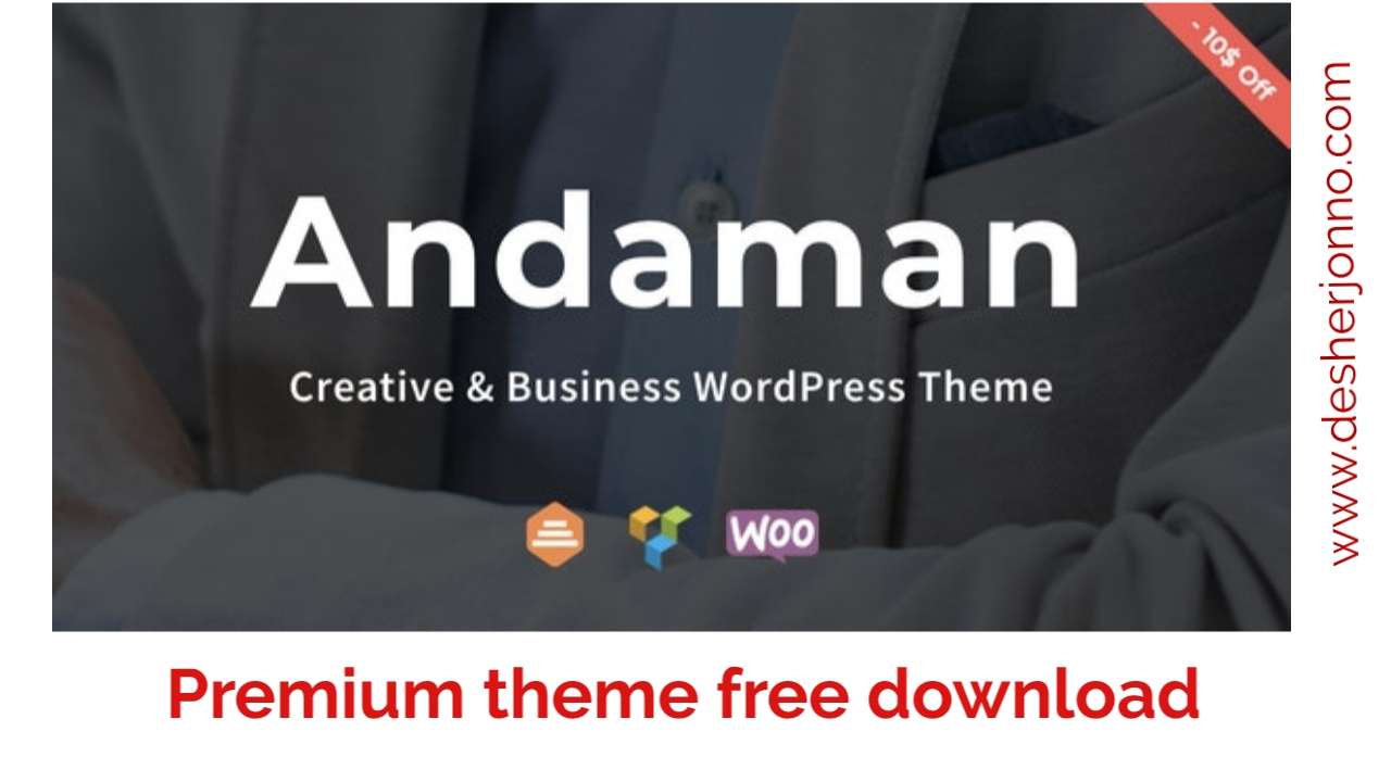 Andaman pro  WordPress theme free download | ক্রিয়েটিভ ডিজাইনের ওয়ার্ডপ্রেস থিম